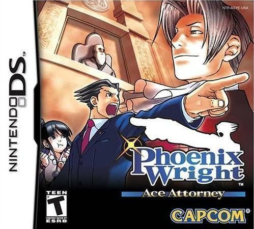 Phoenix Wright Ace Attorney - Justice For All (USA) Game Cover